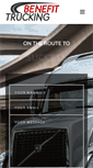 Mobile Screenshot of benefit-trucking.com